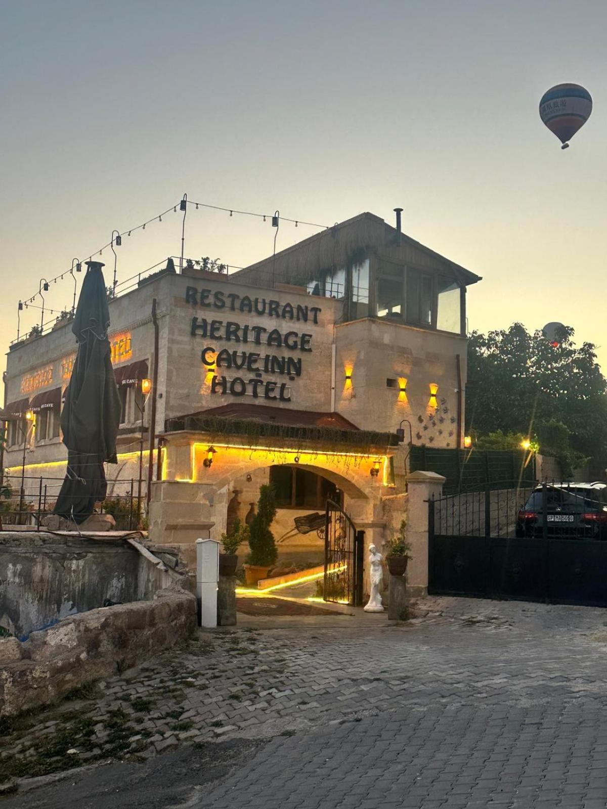 Heritage Cave Inn Hotel Göreme Esterno foto