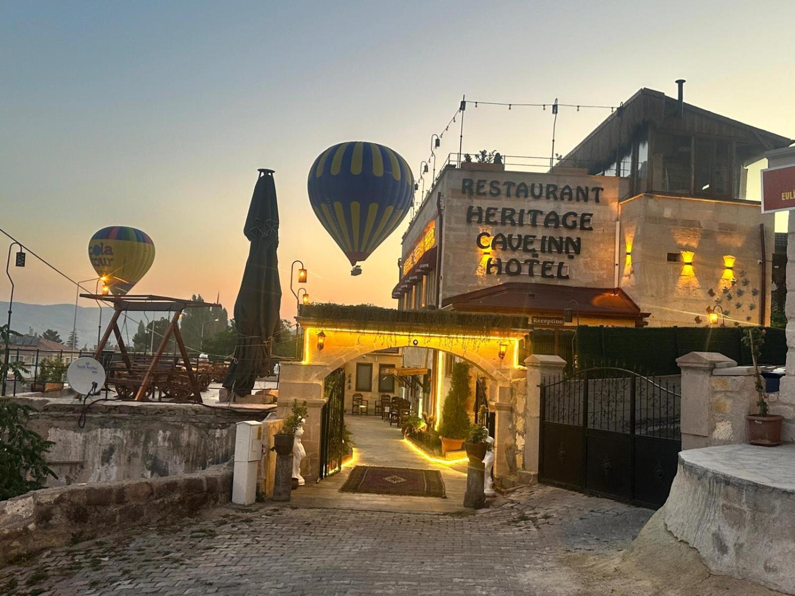 Heritage Cave Inn Hotel Göreme Esterno foto