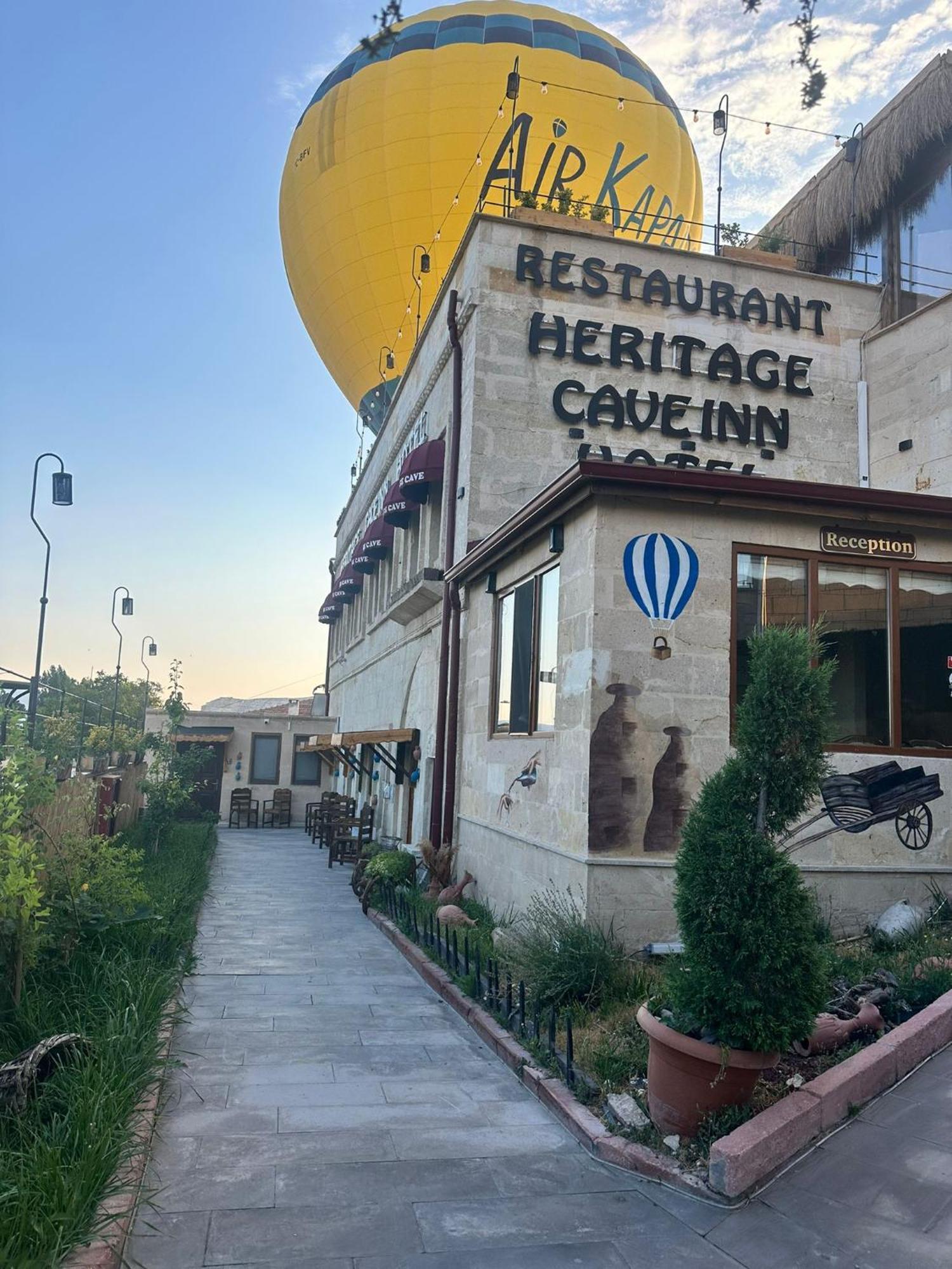 Heritage Cave Inn Hotel Göreme Esterno foto